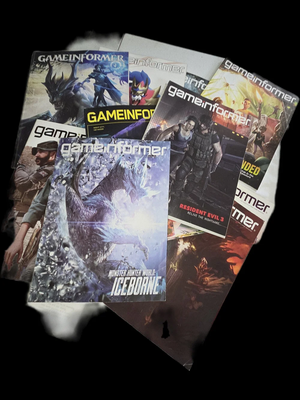 Huge lot of game informer magazine 2020 including features with resident evil